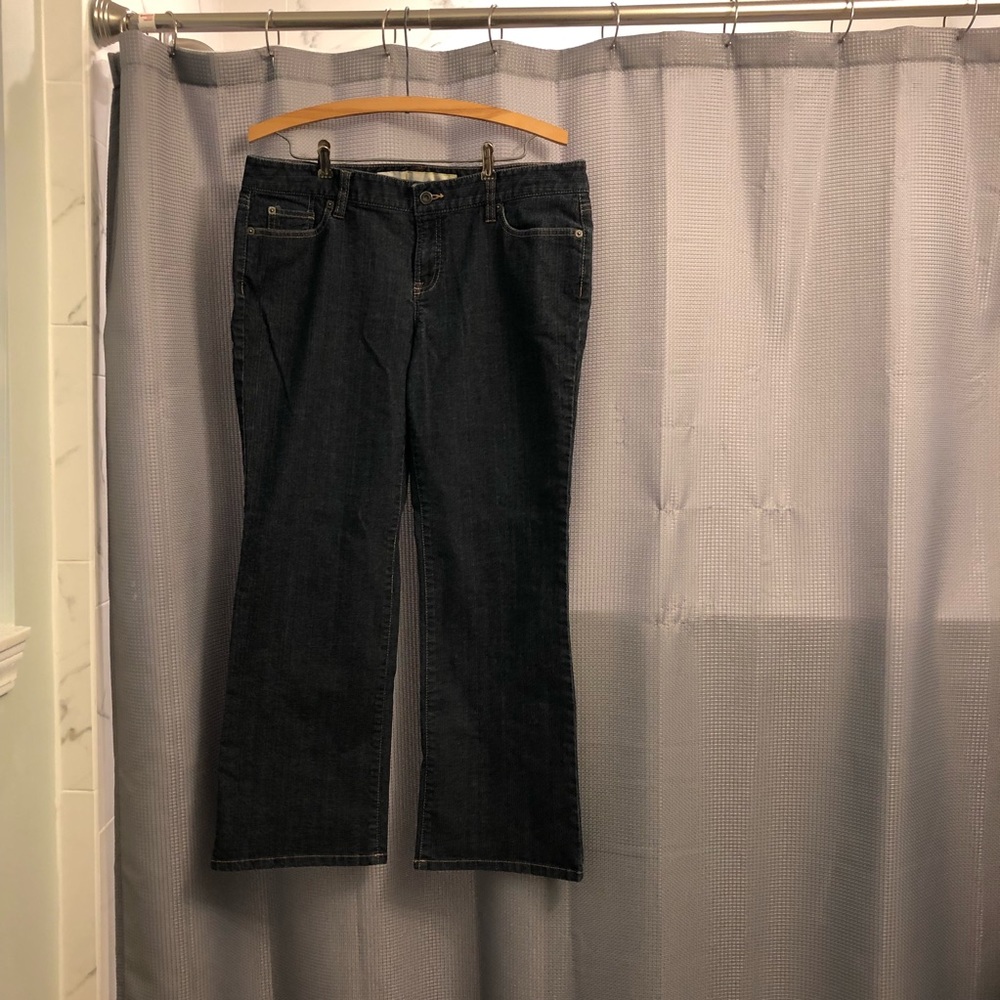 Loft Petite Slim Bootcut Jeans
